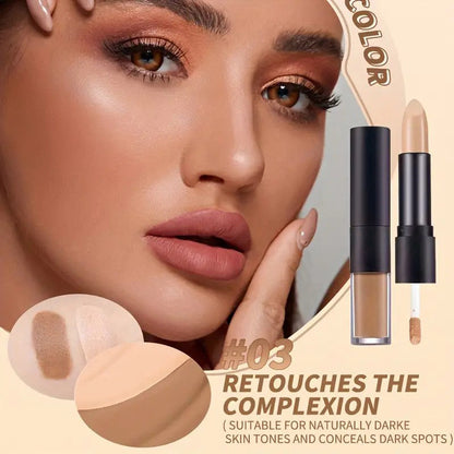 Moisturizing Natural Double Head Concealer Stick